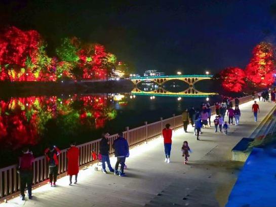 夜晚的从化,从化温泉夜生活