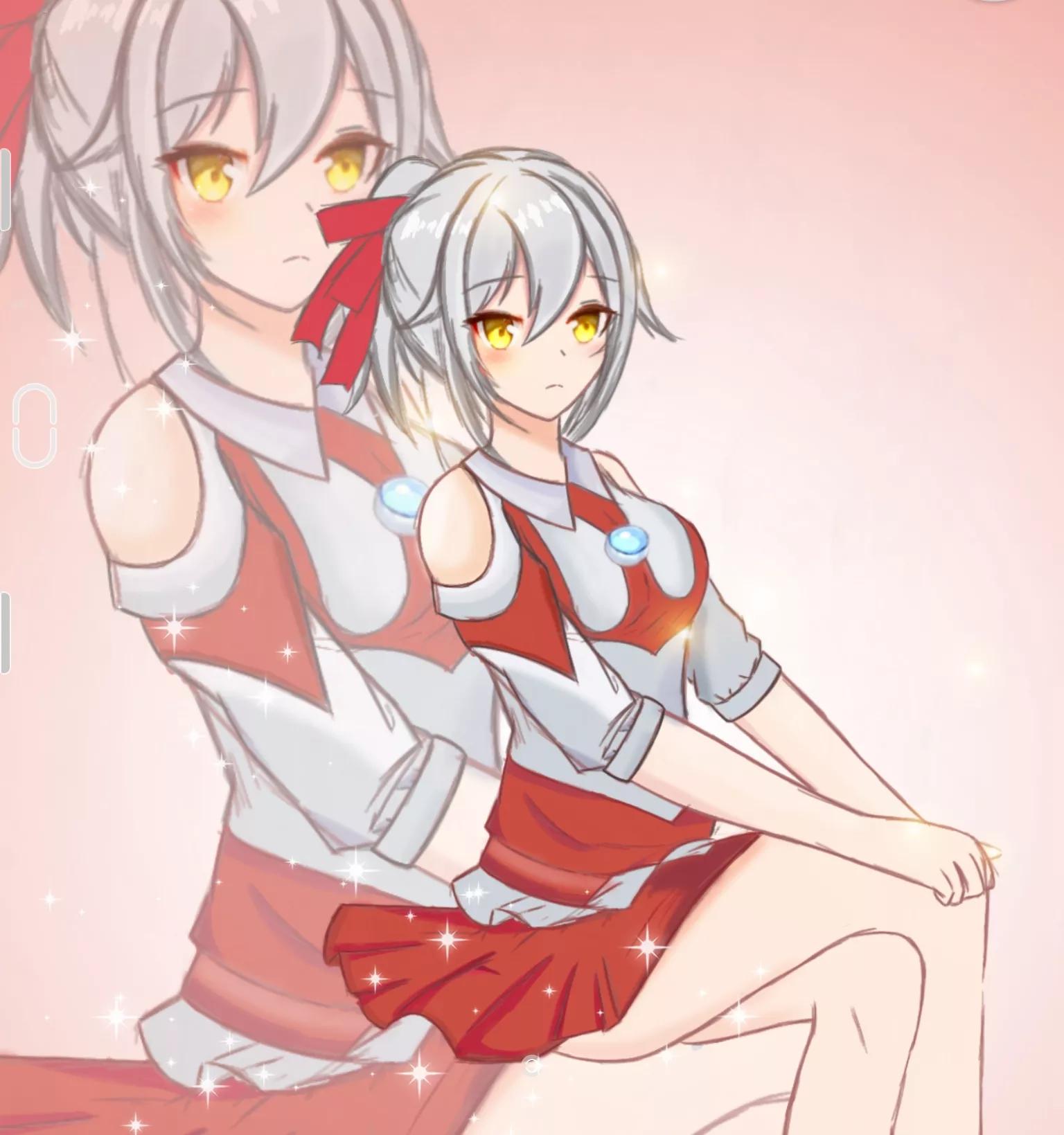 拟人化奥特曼,奥特曼系列拟人化图片