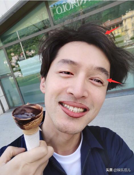 胡歌自黑照,胡歌自黑图图文