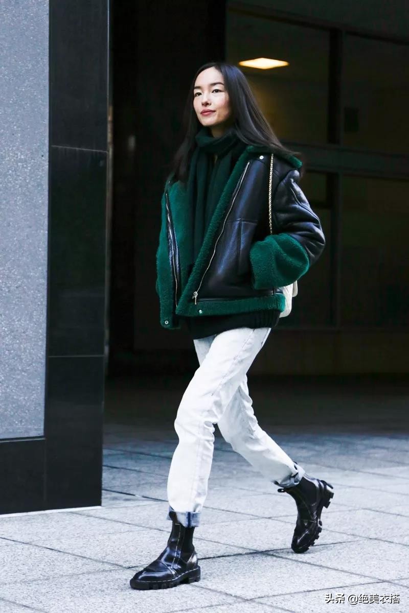 秋冬小黑裤子穿搭小个子,秋冬高级感穿搭裤子直筒裤