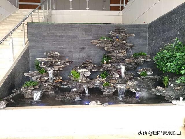 私人庭院假山设计效果图,自己动手做假山设计图