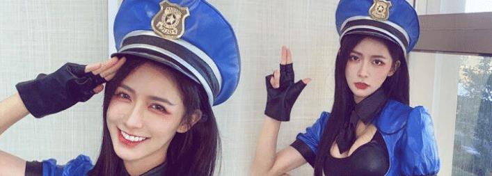 蔡卓宜女警cos,蔡卓宜cosplay