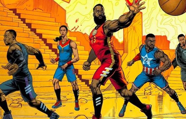 adidas户外鞋联名,adidas漫威联名足球