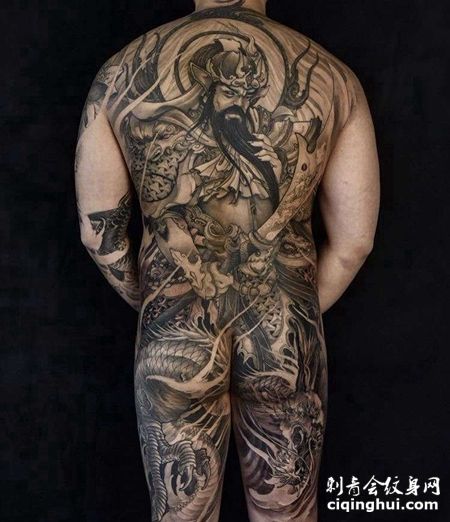 史上最霸气的关公,关公霸气一面