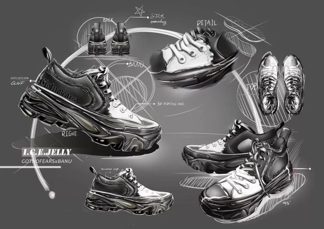 罗志祥时尚先生盛典2019,罗志祥同款板鞋