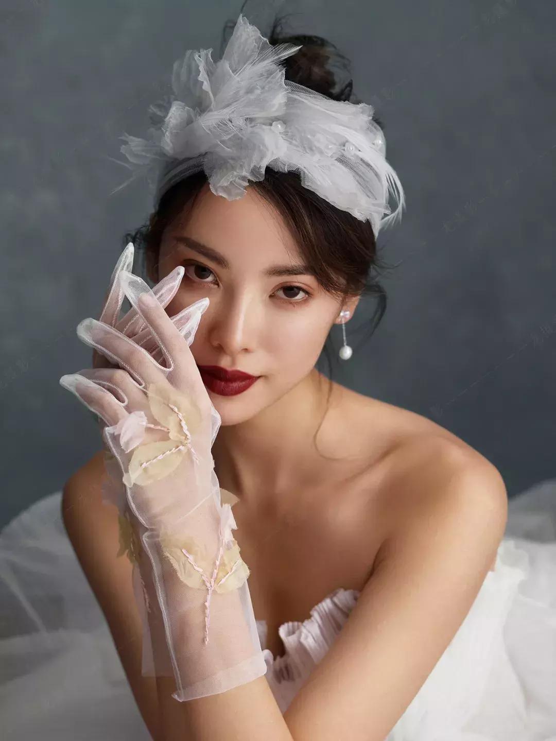 韩式精致新娘妆,今日份精致新娘妆