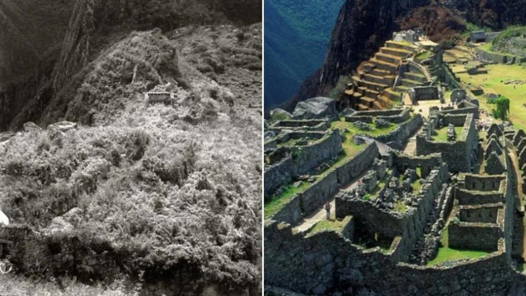 前20年和后20年对比照,十年前和现在的对比照