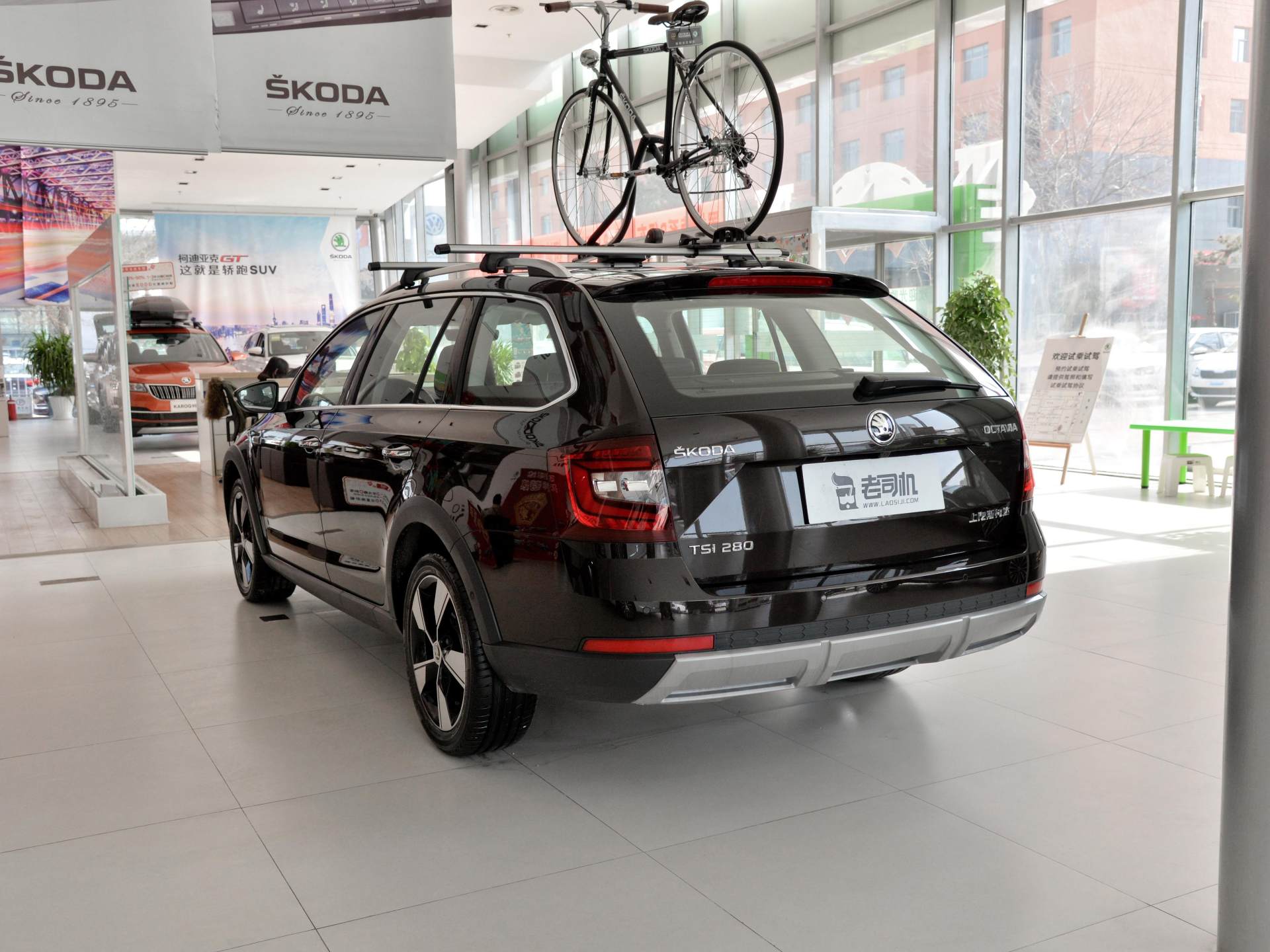 斯柯达明锐旅行版实车,德系瓦罐