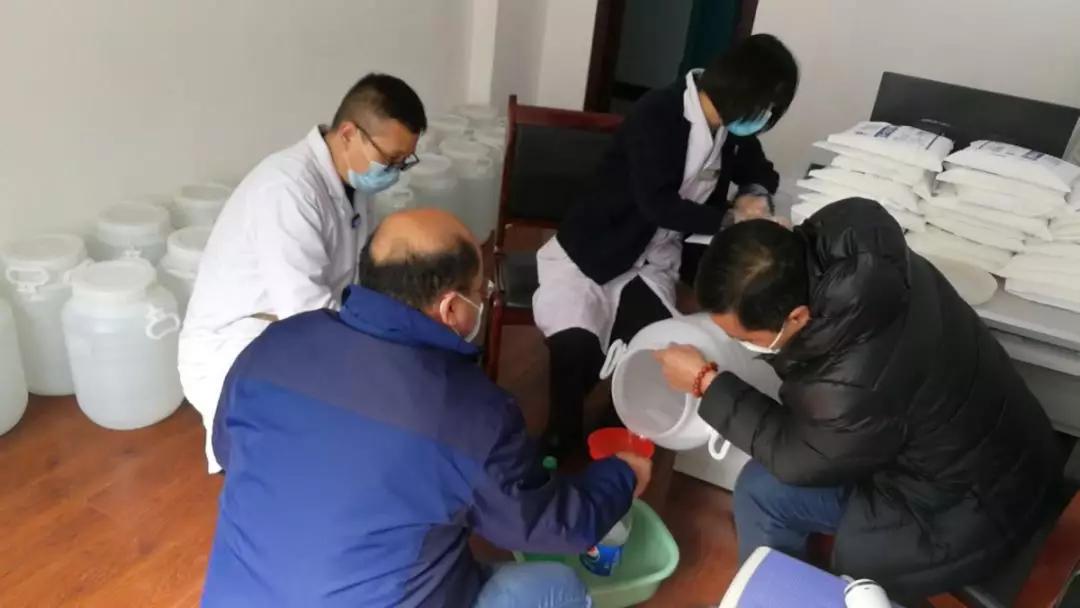 陕西地矿抗击疫情人员,陕西省延安抗击疫情