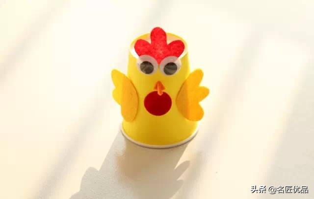 用两个纸杯手工制作纸杯娃娃,纸杯手工制作大全幼儿园手工