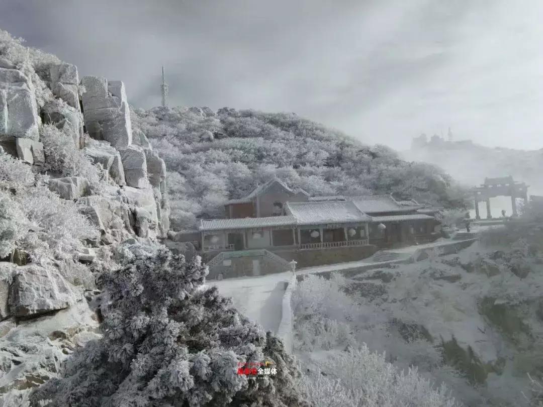 此刻泰山成了雪国，美到无言！高清美图来袭，“雪国的列车”即刻发车！