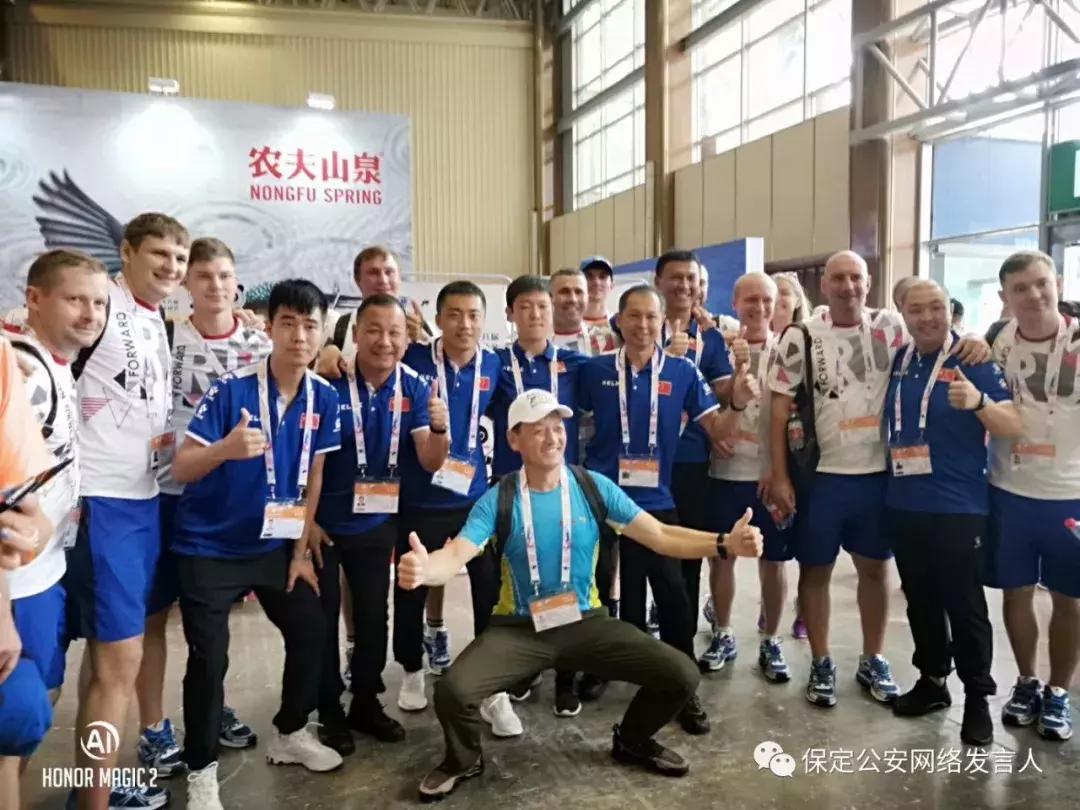 第18届世界警察运动会,2019世界警察消防运动会4x100米