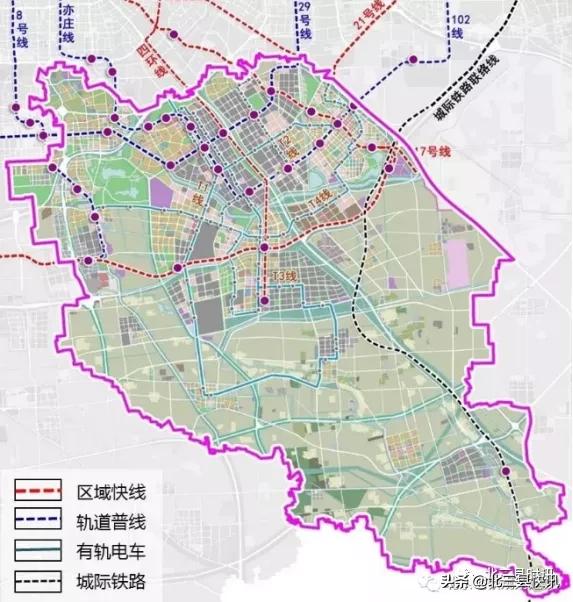 北三县一体化地铁规划,北三县未来交通规划