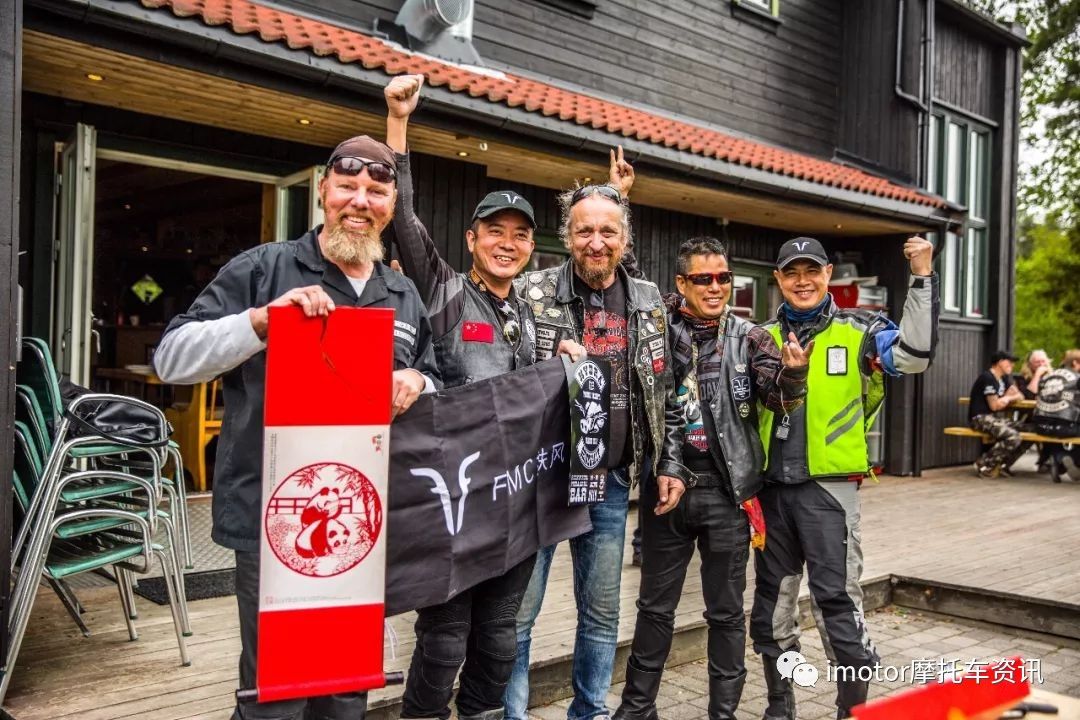 又是来自深圳的摩托车俱乐部！这次他们踏上了北欧的*途征**