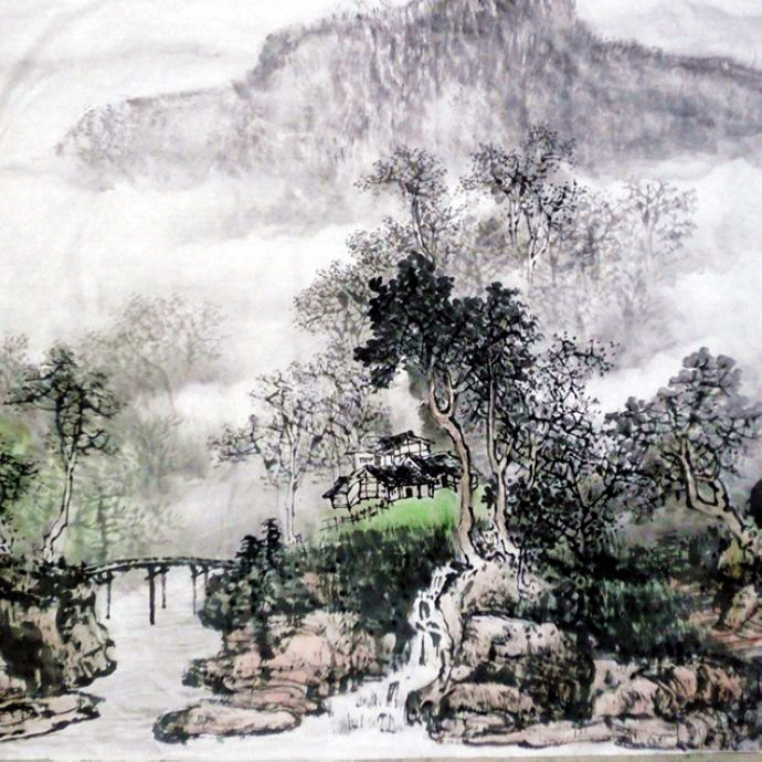 杨昌林山水画,杨昌林山水作品
