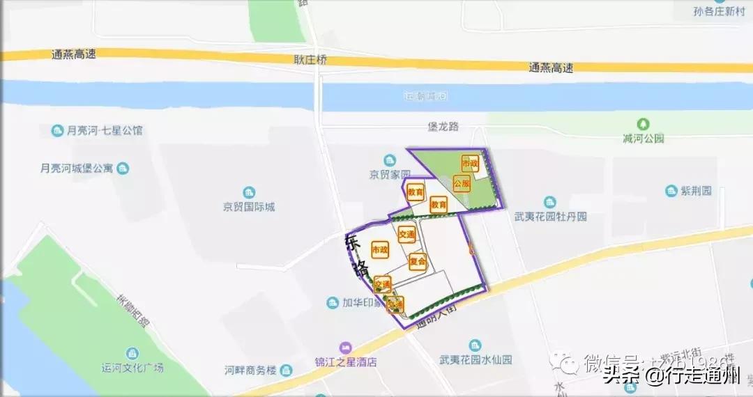 通州最新规划四组团,最新通州高层规划图