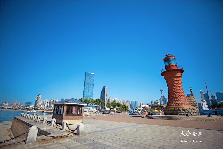 大连青山蓝天,大连是浪漫之都时尚之城