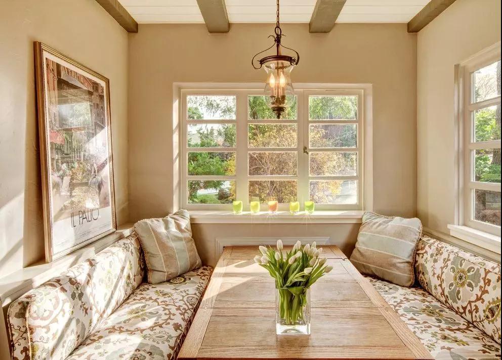 家庭式餐厅卡座设计简直太惬意了,卡座餐厅漂亮极了