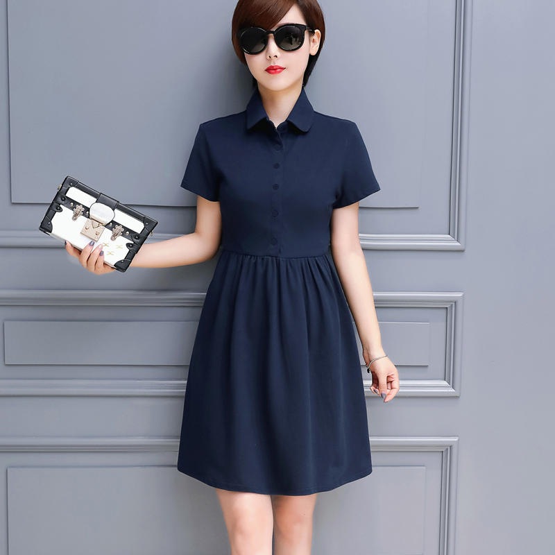 大码胖mm显瘦百搭连衣裙,显瘦遮肉120斤到220斤连衣裙夏季