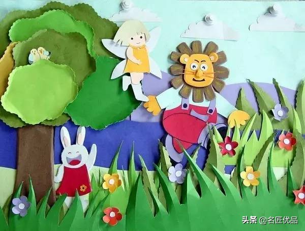 幼儿园创意墙面环创制作,幼儿园墙面创意环创设计图片