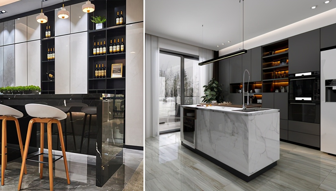 装修分享|用陶瓷大板打造高级灰的家,美腻了