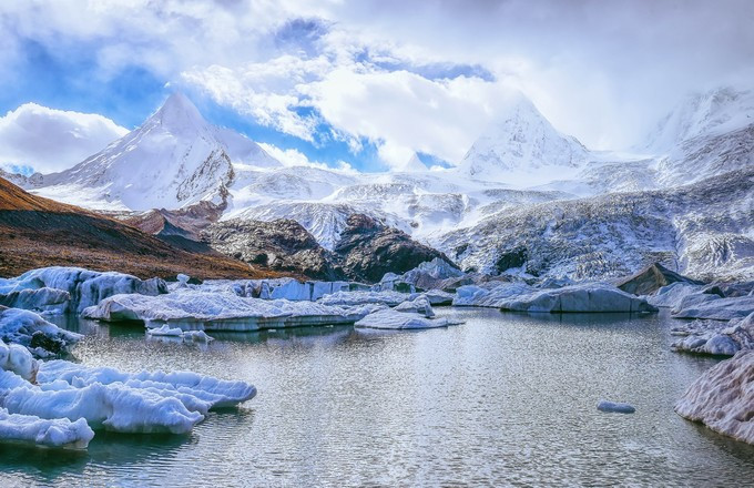 萨普神山到藏北草原,藏北草原萨普神山