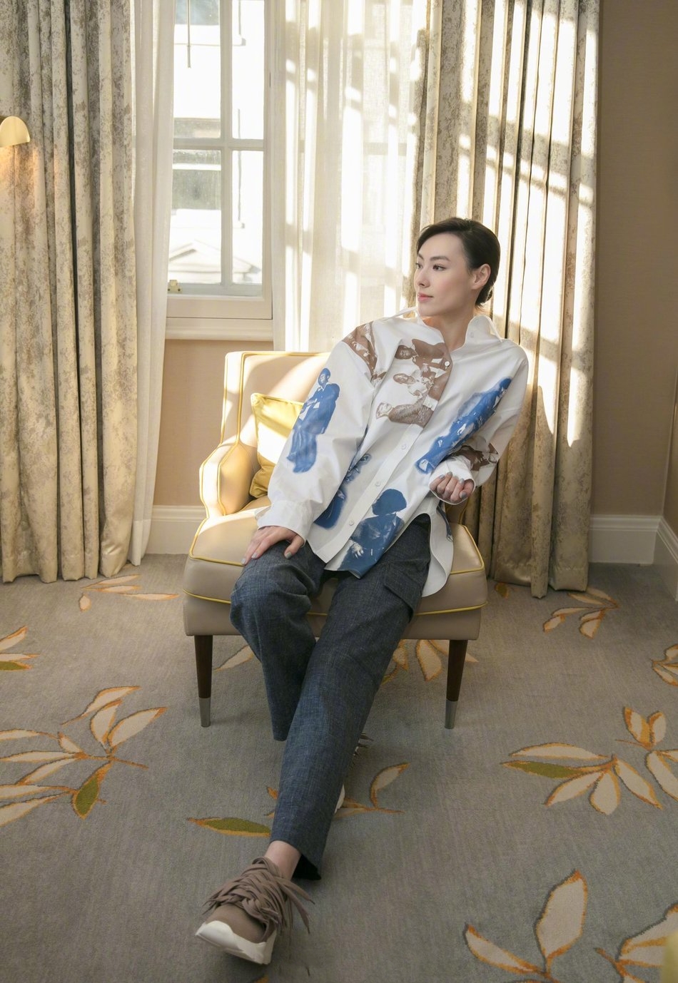 梁洛施最新时装秀,梁洛施时装周照片