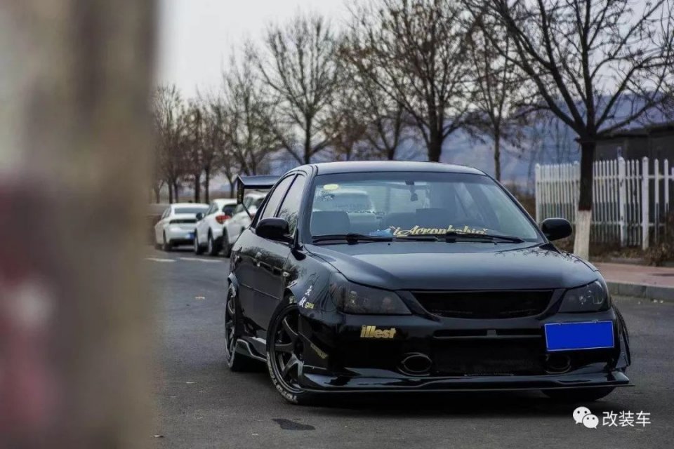 3000块买了三菱lancer改装,三菱lancer改装效果图