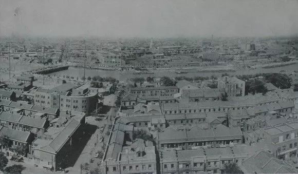 40年前的天津海河照片,50年代天津卫照片