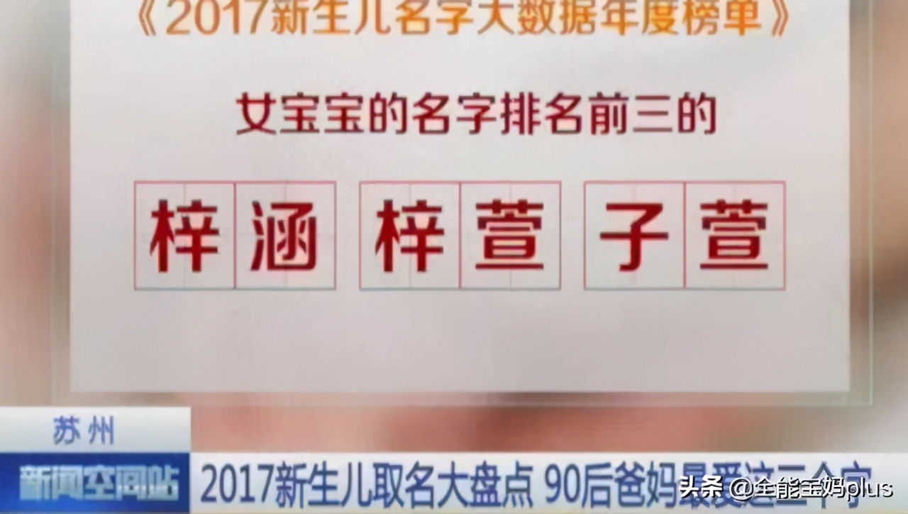 老师崩溃:一班10个“梓涵”已过去,最新“土掉渣”名字又袭来