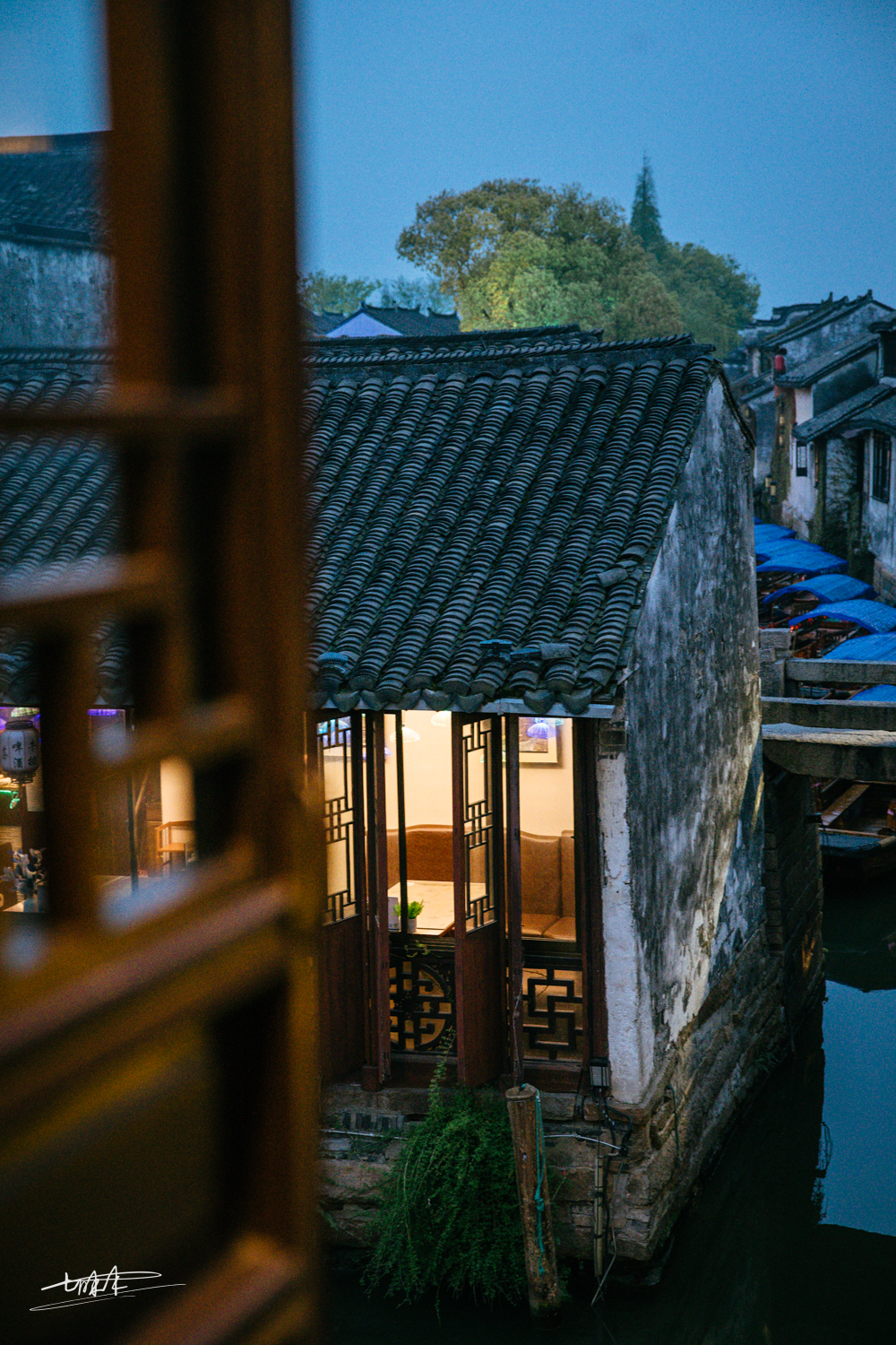 周庄古镇江南水乡美如画,周庄梦里水乡视频