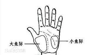 手掌中心有一点发黑什么原因,手掌里有部位发紫是怎么回事