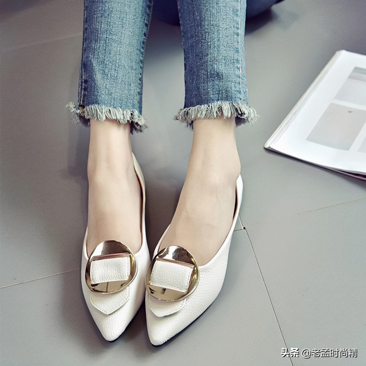 时尚百搭又洋气好穿的小单鞋,品牌舒服6公分高跟单鞋