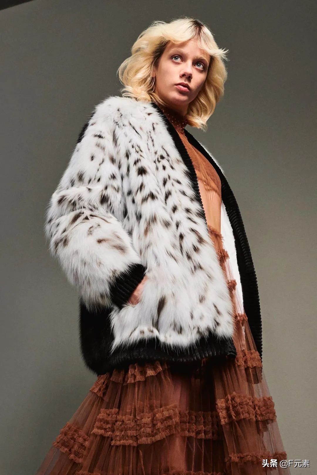 用皮草记录时代fendi2020秋冬发布,fendi皮草