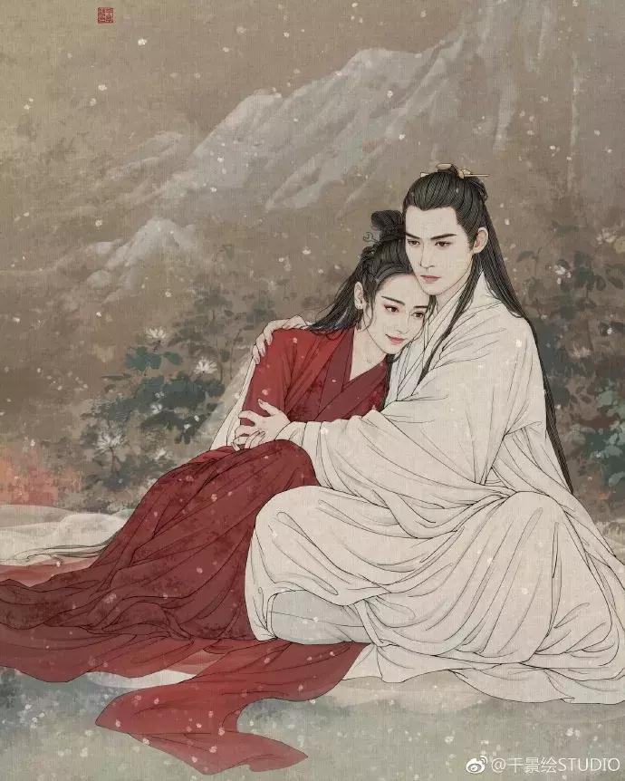 100张绝美古风女手绘简单铅笔,古风6-12岁手绘漫画人物超简单