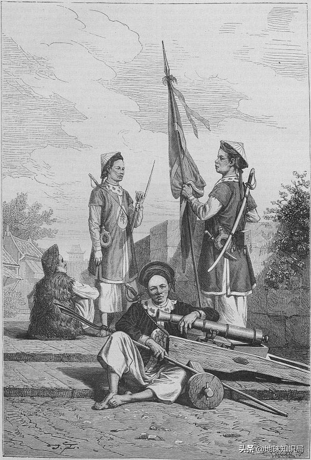 越南中南半岛扩张,越南扩张史图片大全