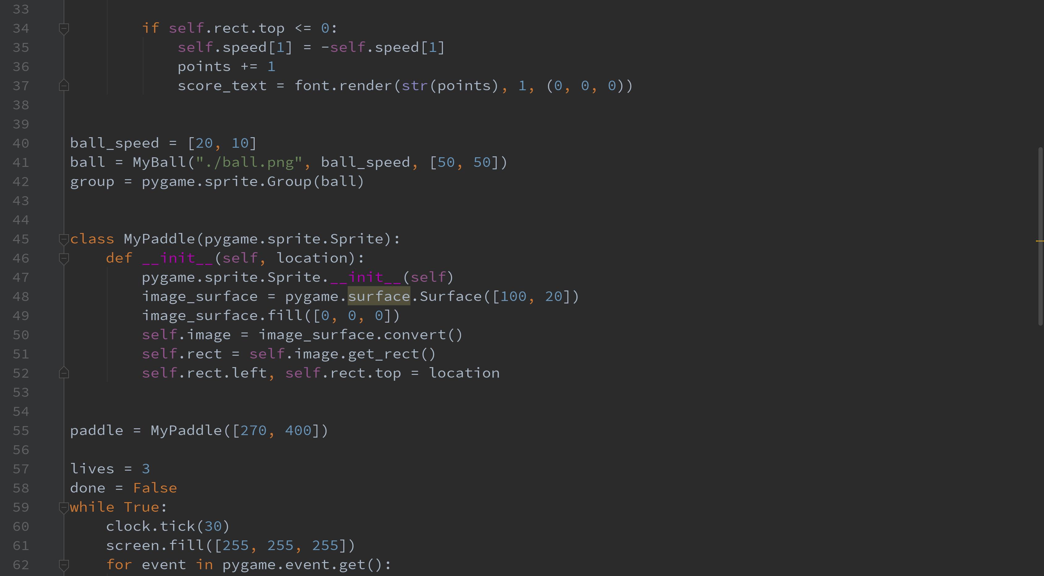 python弹珠游戏教学,如何用python编写弹球小游戏