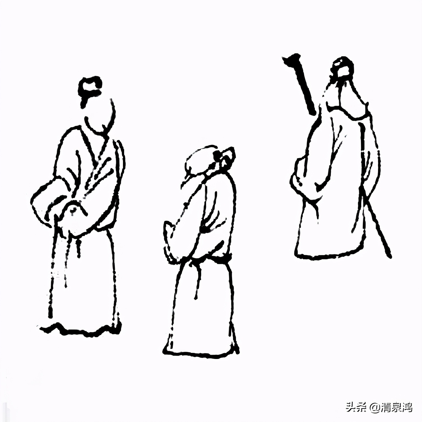 山水画人物点景画法技巧,点景人物作为山水画的关键构成