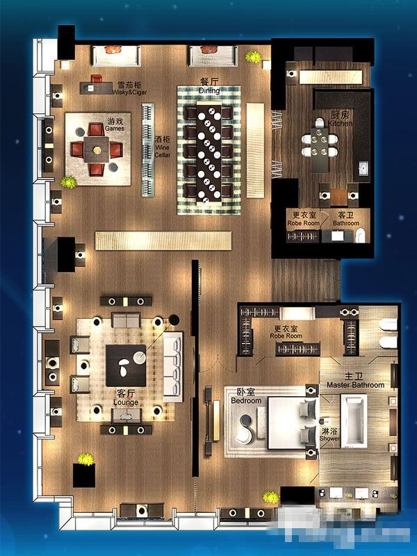 室内设计优秀平面方案,室内设计100个创意平面布置图