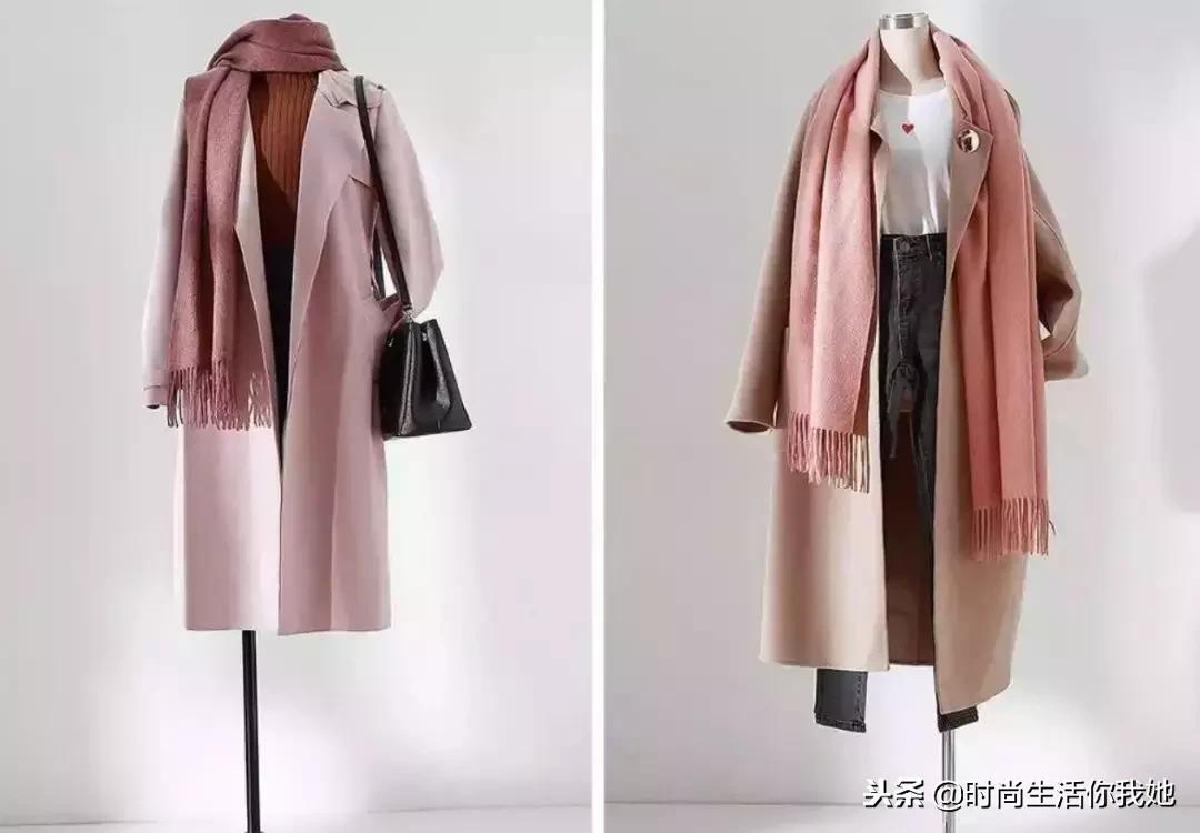 你穿“大衣+围巾”的样子，帅呆了！