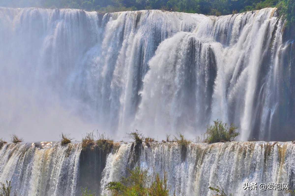 罗平九龙瀑布简介,旅行罗平九龙瀑布风景