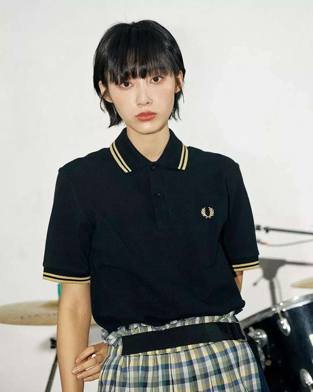 polo领怎么搭配出高级感,polo领休闲时尚