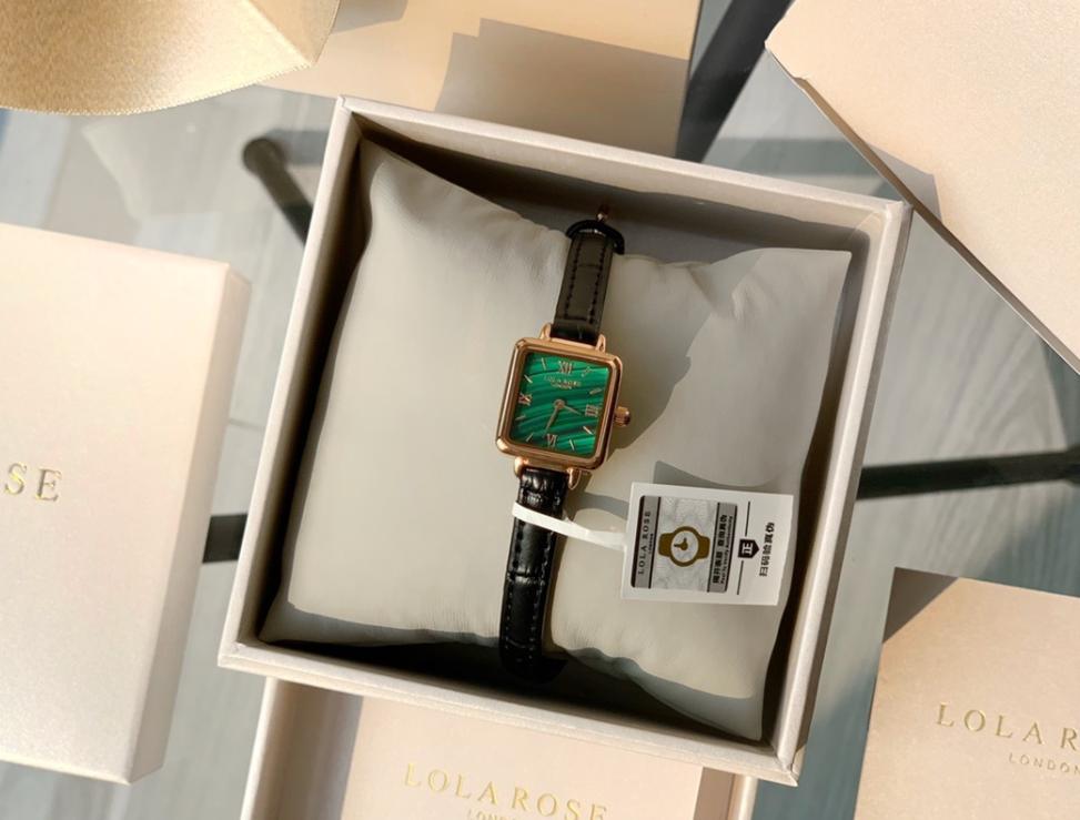 lolarose手表什么档次,复古小绿表lolarose手表测评