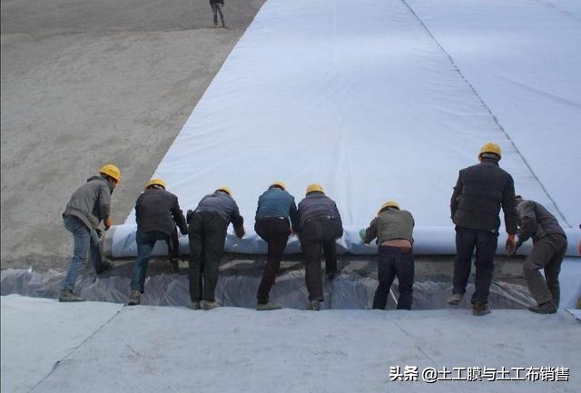 防水防渗土工膜施工,土工膜防渗施工可以当防水用不