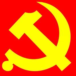 为什么中国军旗里有八一,中国党旗上的图案是什么