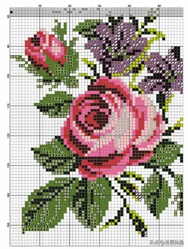 旧物利用!毛线用不完就用来刺绣,这才是十字绣最让人佩服的绣法