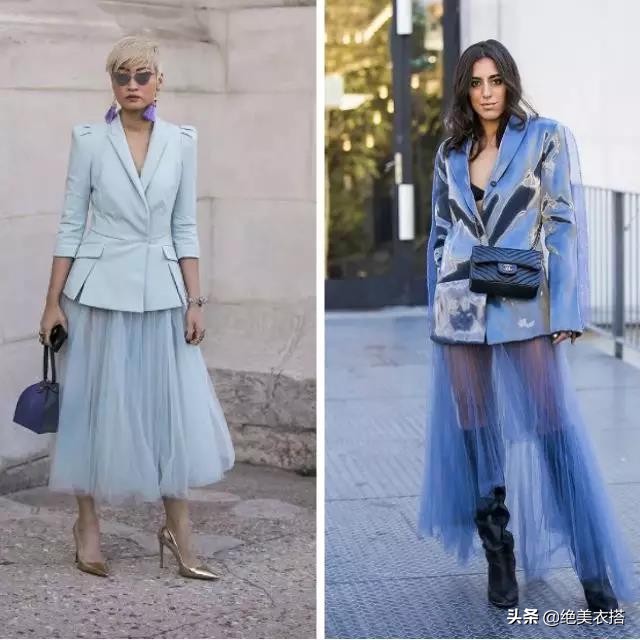 百褶裙的夏天穿搭方法,秋季百褶裙的穿搭方法长款