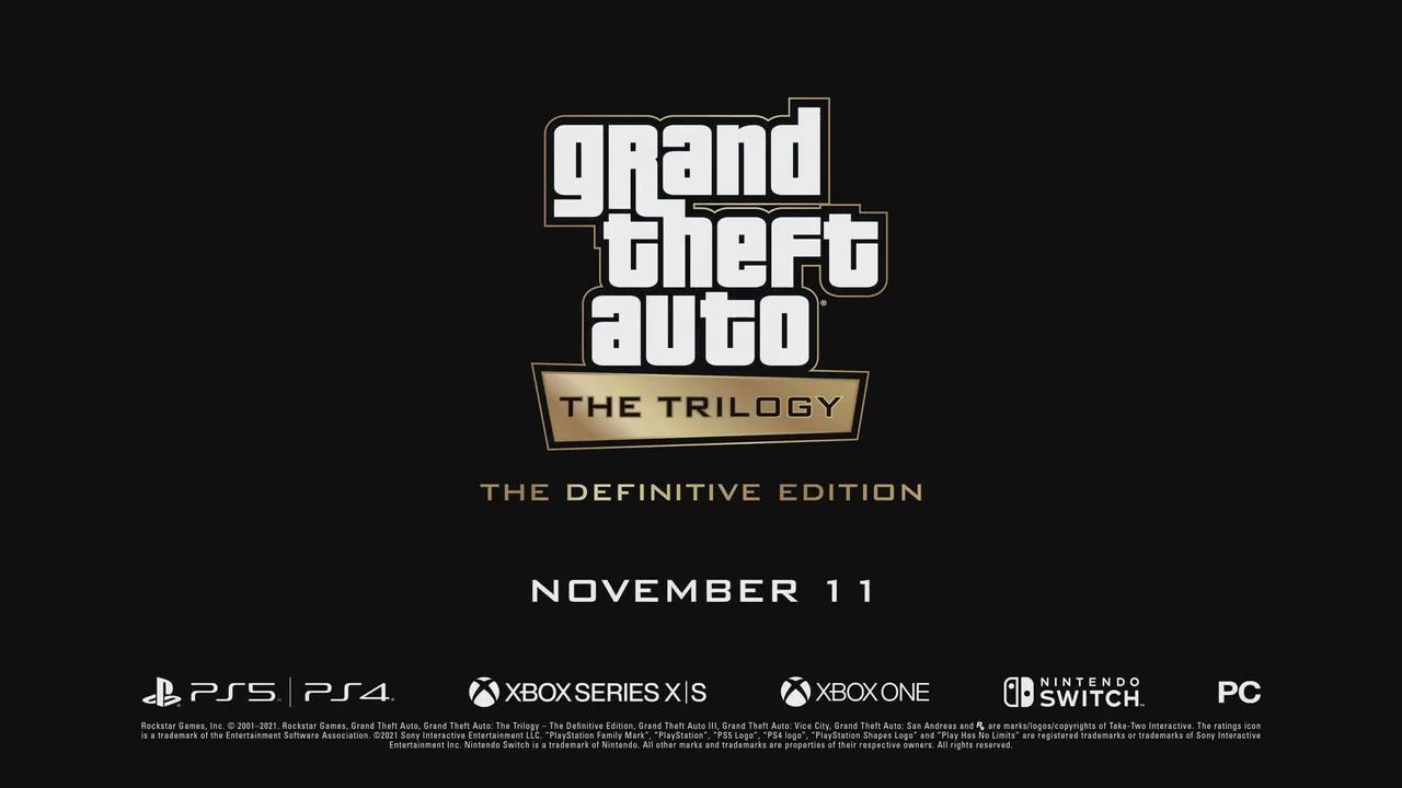 gta三部曲重制版2022年几月发售,gta三部曲2023年会发布吗