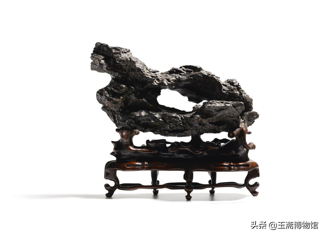 英石扭纹观赏石精品欣赏,观赏石真正的灵璧石精品