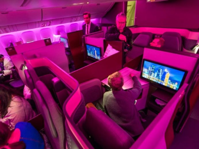 新加坡航空a350-900ulr商务舱,新加坡航空a350-800商务舱